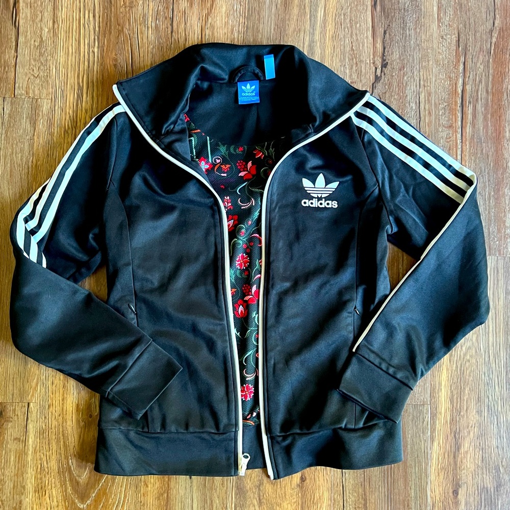 Adidas Moscow Mix Track Top Europa M GUC Floral Brazil